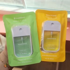 Touchland Power Mist Hydrating Hand Sanitizer - Green and Yellow